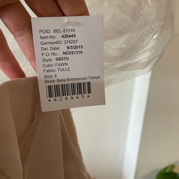 NET Bridesmaid Dress! - Picture 3 of 5